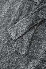 Comfyhome Men‘s Two Tones Coral Fleece Plush Collar Winter Robe - Image 4