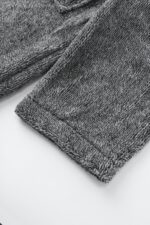 Comfyhome Men‘s Two Tones Coral Fleece Plush Collar Winter Robe - Image 5