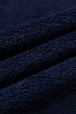 Comfyhome Men‘s Navy Plush Coral Fleece Shawl Collar Winter Robe.png - Image 2