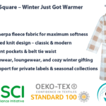 Comfyhome-Garments-Womens-Knitting-Checked-Sherpa-Fleece-Robe